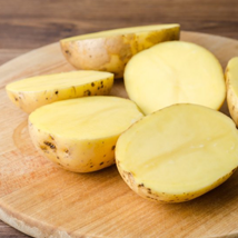 Печеная картошка с маринованными опятами